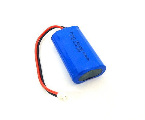 IFR14500 Batterij LiFePO4 3.2V 600mAh van het noodsituatie de Lichte Lithium