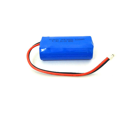 IFR14500 Batterij LiFePO4 3.2V 600mAh van het noodsituatie de Lichte Lithium