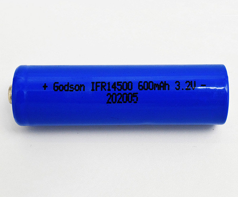 Aanstekend 3,2 Volt Navulbare Batterij 14500 Milieuvriendelijke LiFePO4