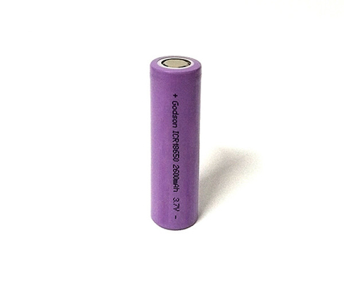 van het de Noodsituatie de Lichte Lithium van 2600mAh 3.7V Batterij ICR18650 2000 Keer Cyclus