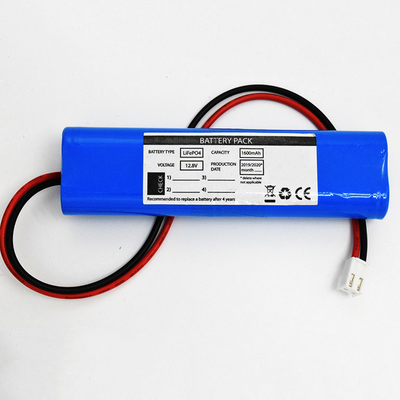 Lifepo4 de Lichte Batterijen 18650 12.8V 1600mAh van de Lithiumnooduitgang