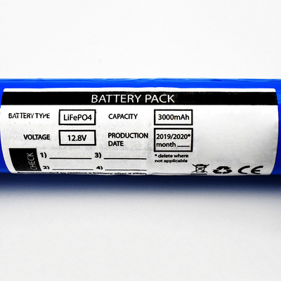 LiFePO4 26650 Navulbare Batterij 3000mAh 12.8V voor Noodsituatieverlichting