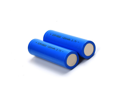 Lithium Ionen1200mah 3,7 V-Batterijicr18650 Navulbare Cel