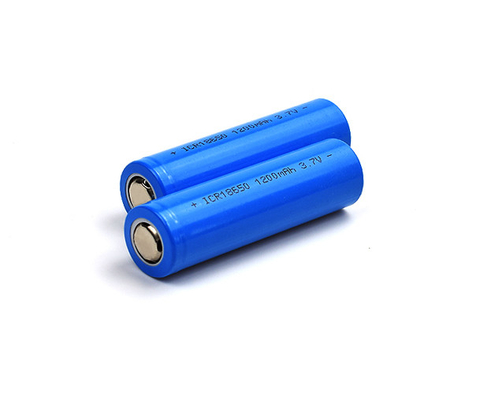 Lithium Ionen1200mah 3,7 V-Batterijicr18650 Navulbare Cel