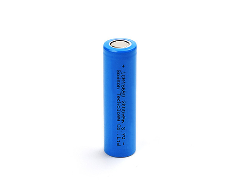 Navulbare Geurloze het Lithiumbatterij van ICR18650 3,7 V 2000mAh
