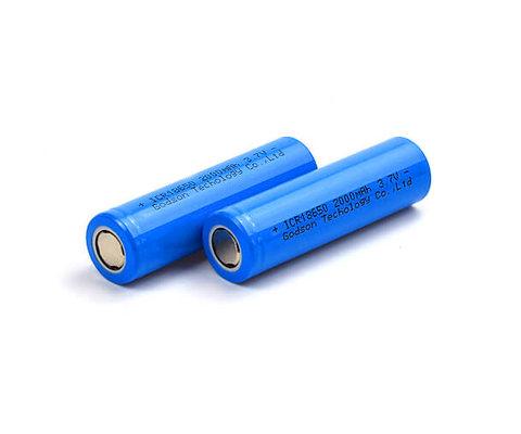 Navulbare Geurloze het Lithiumbatterij van ICR18650 3,7 V 2000mAh