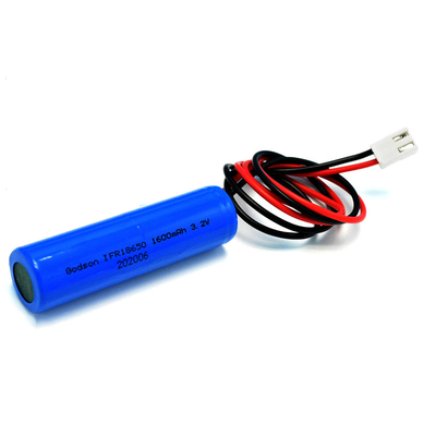 Van het de Nooduitgangteken van IFR18650 3.2V de Batterij1600mah Lifepo4 Lithium
