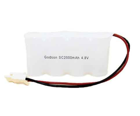 Pak 4,8 V SC2000mAh NiCd 36g van Naast elkaar Nooduitgang Licht Batterijen