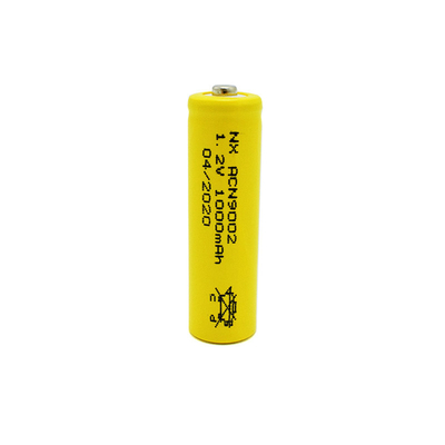Geel pvc 1,2 Type van de Batterijcellen het Navulbare AA1000mAh Stok van V Nicd