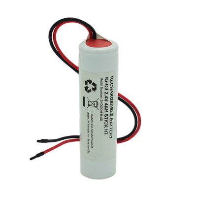 NiCd D4000mAh 2,4 Navulbare de Batterij0.1c Standaardlast van V
