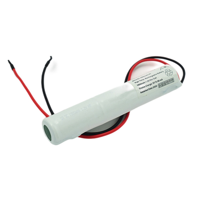 3.6V van de Noodsituatie het Lichte Ni van Sc 1800mAh Pak van de Batterij Witte pvc van CD